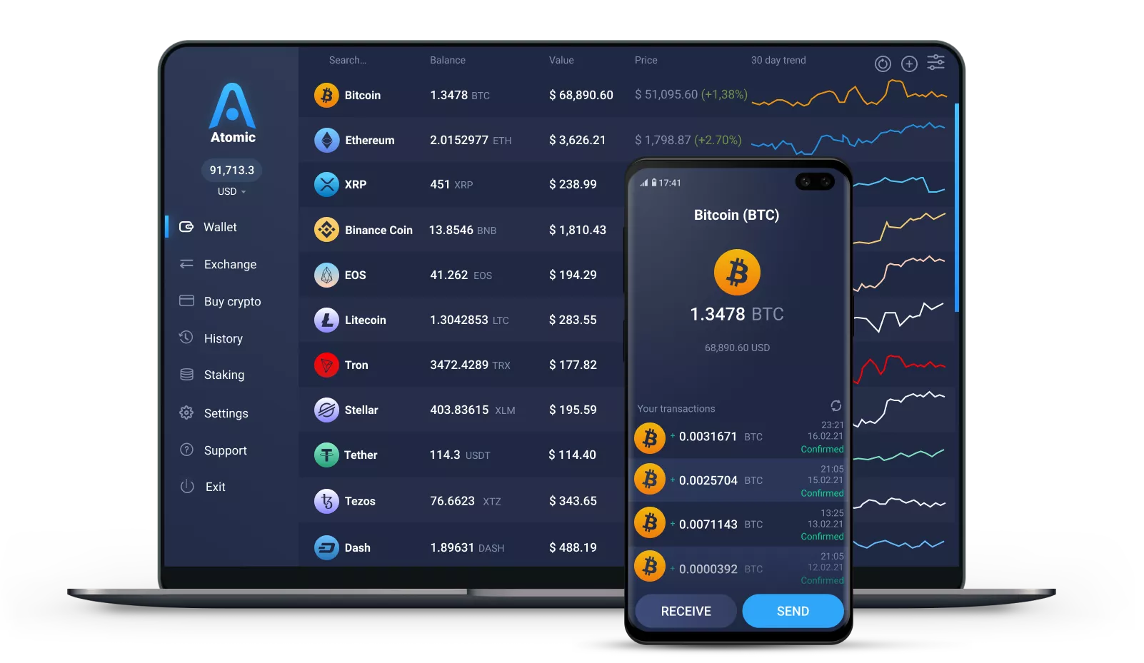 Multi-Chain Wallet App