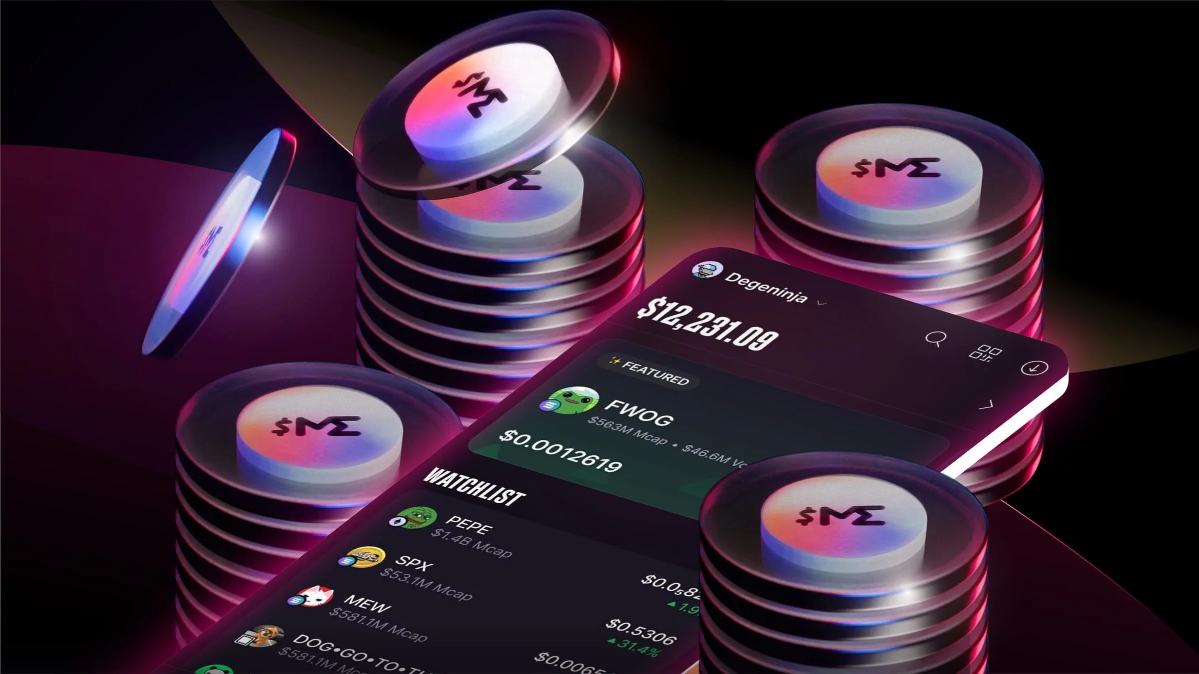 NFT staking airdrop announcement