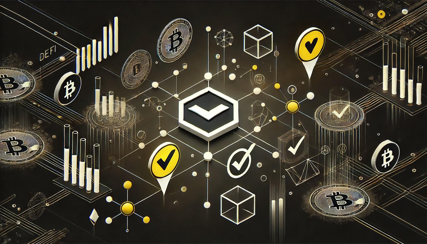 DeFi governance voting with dual tokens