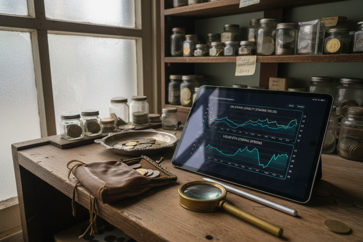 On-Chain Loyalty Staking vs Liquid ETH Staking: Non-Custodial Rewards for DeFi Loyalists