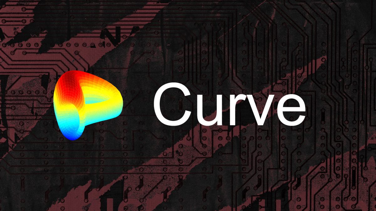 Aave and Curve DeFi protocol logos
