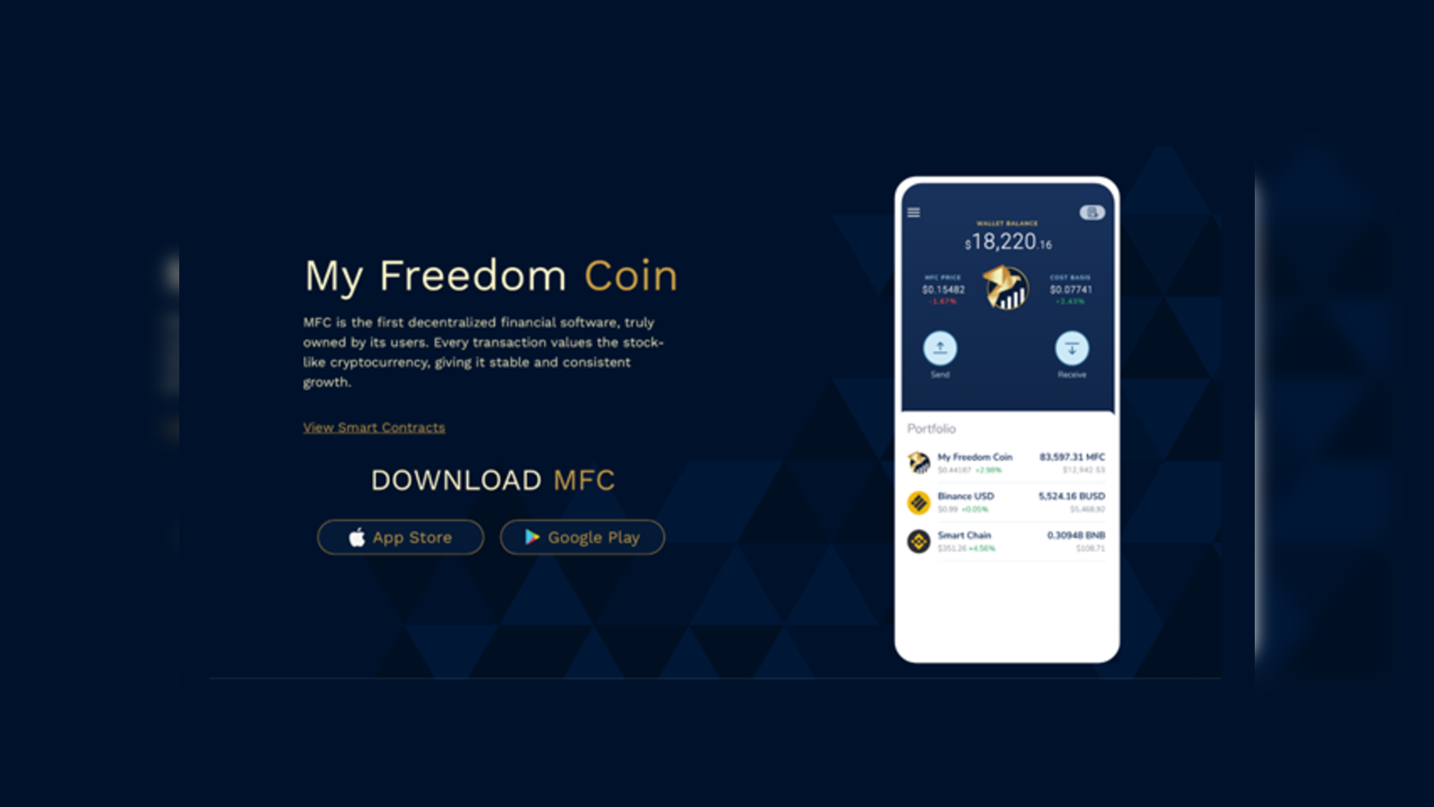 DeFi referral rewards program interface