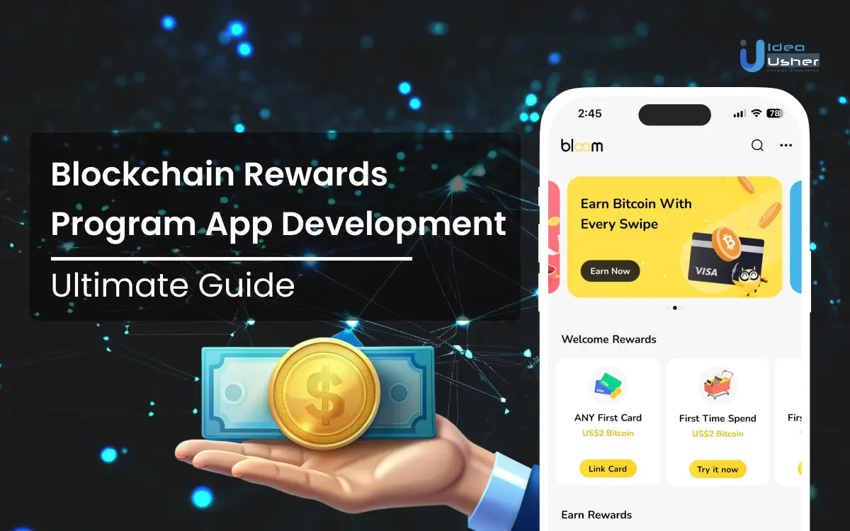 Visual comparison of traditional loyalty points in private databases versus on-chain loyalty rewards as blockchain tokens or NFTs in user-owned wallets
