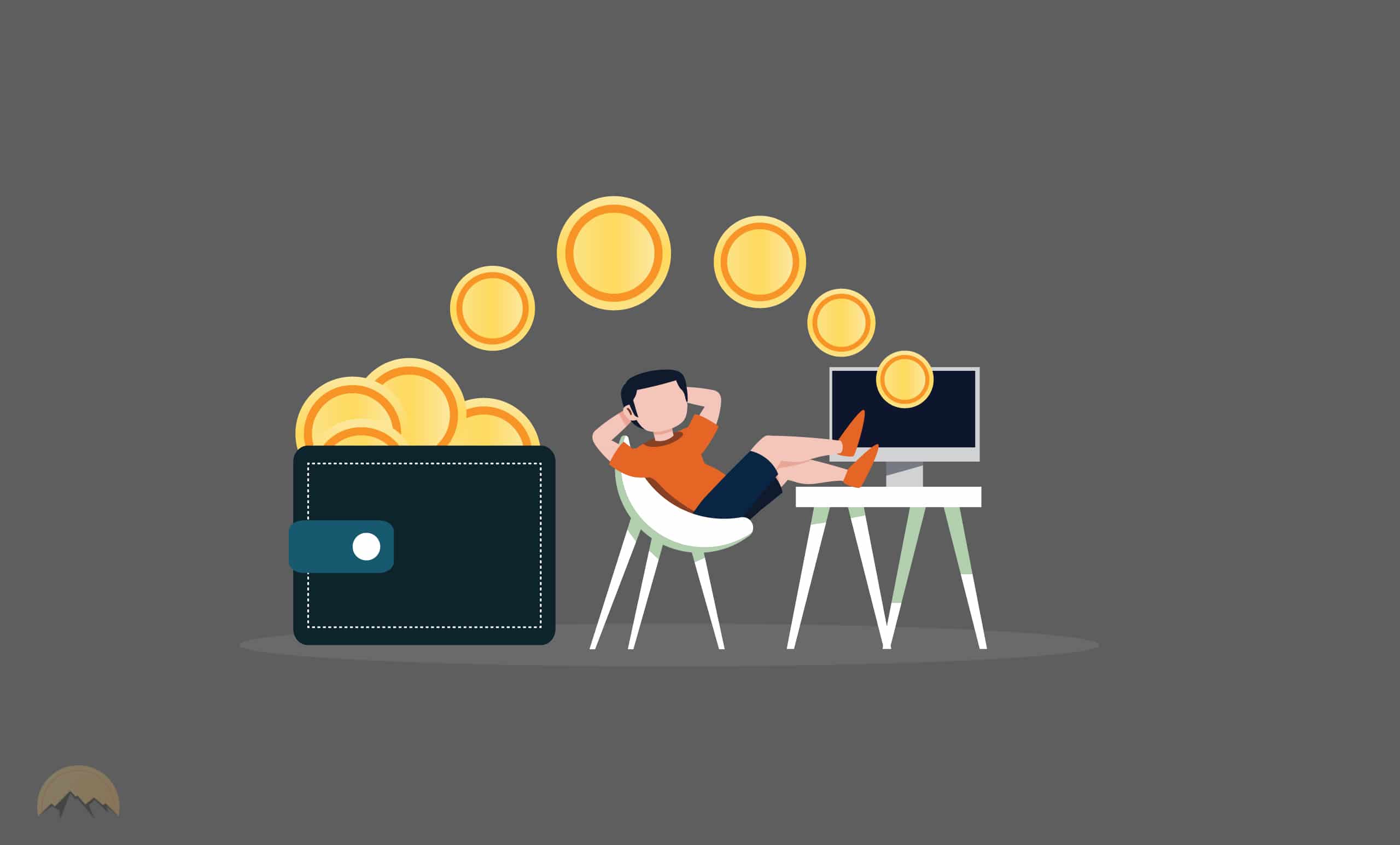 Illustration of loyalty reward points tokenizing into ERC-20 tokens and staked in DeFi protocols to earn yields